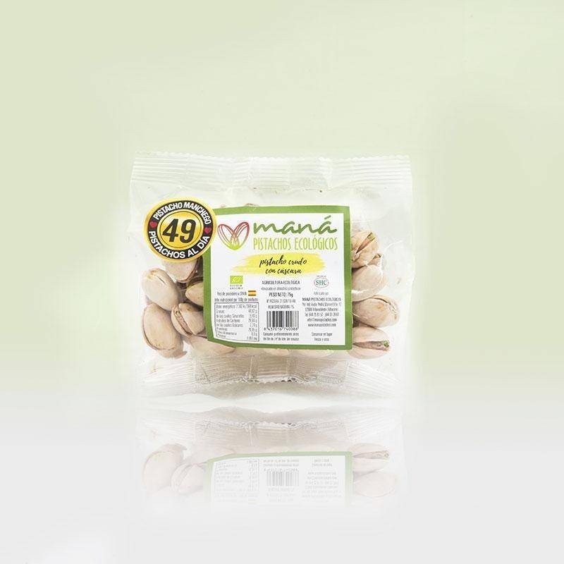 PISTACHO ECOLOGICO CRUDO CON CASCARA