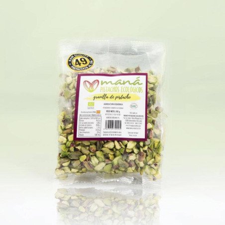 GRANILLA DE PISTACHO ECOLOGICO 200 GR. BOLSA I.