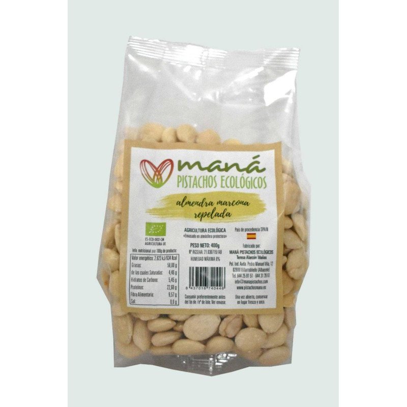 ALMENDRA REPELADA Bolsa 400 gr. ALMENDRA REPELADA Bolsa 400 gr.